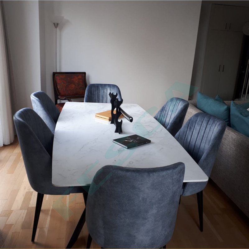 Snowy Marble Dining Table 2